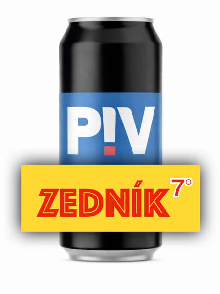 Zedník 7°, 0,5l plech