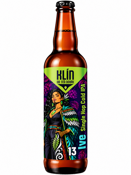 13 Ive Single Hop Cold IPA , světlé silné, sklo 750 ml