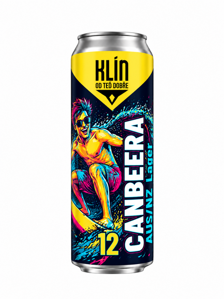12 Canbeera AUS/NZ lager, světlý ležák, plech 500 ml