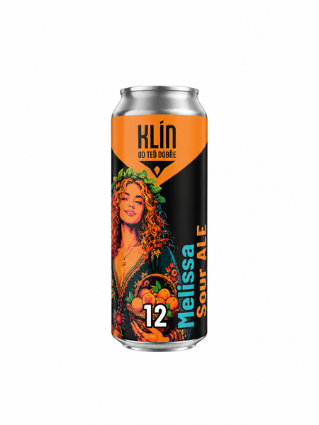 12 Melissa Sour ALE , plné ochucené, plech 500 ml