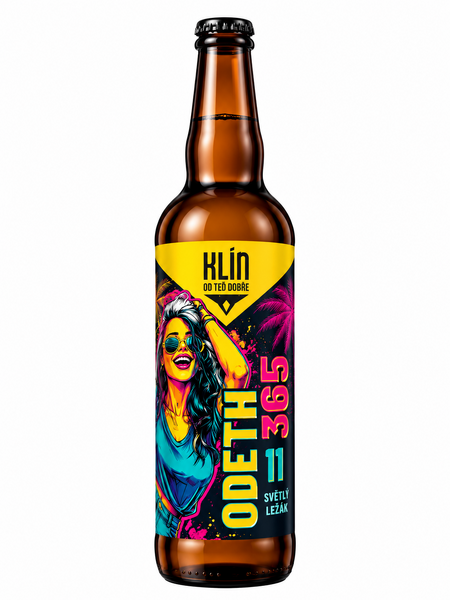 11 ODETH 365, světlý ležák , sklo 750 ml