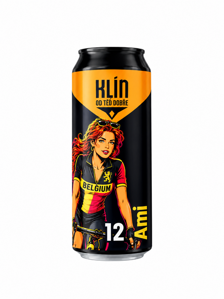 12 Ami Witbier , světlé plné ochucené, plech 500 ml