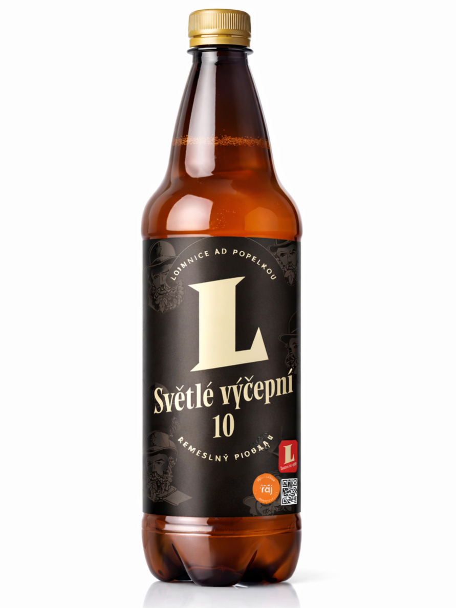 Světlá 10%, 1L PET