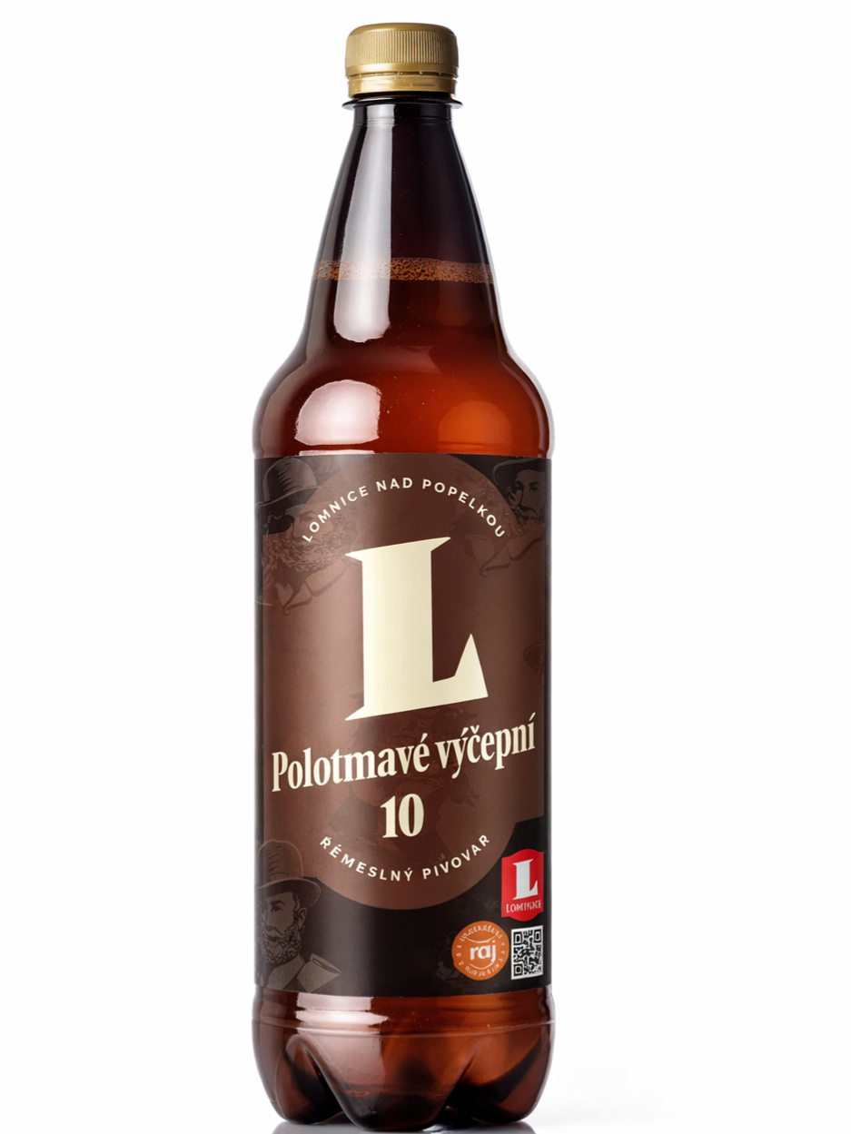 Polotmavá 10%, 1L PET