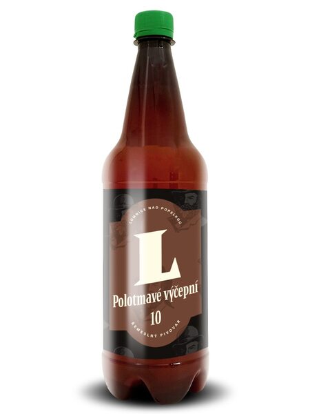 Polotmavá 10%, 1L PET