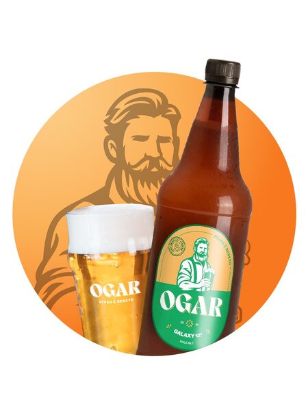 OGAR Galaxy Pale Ale 12°, PET10