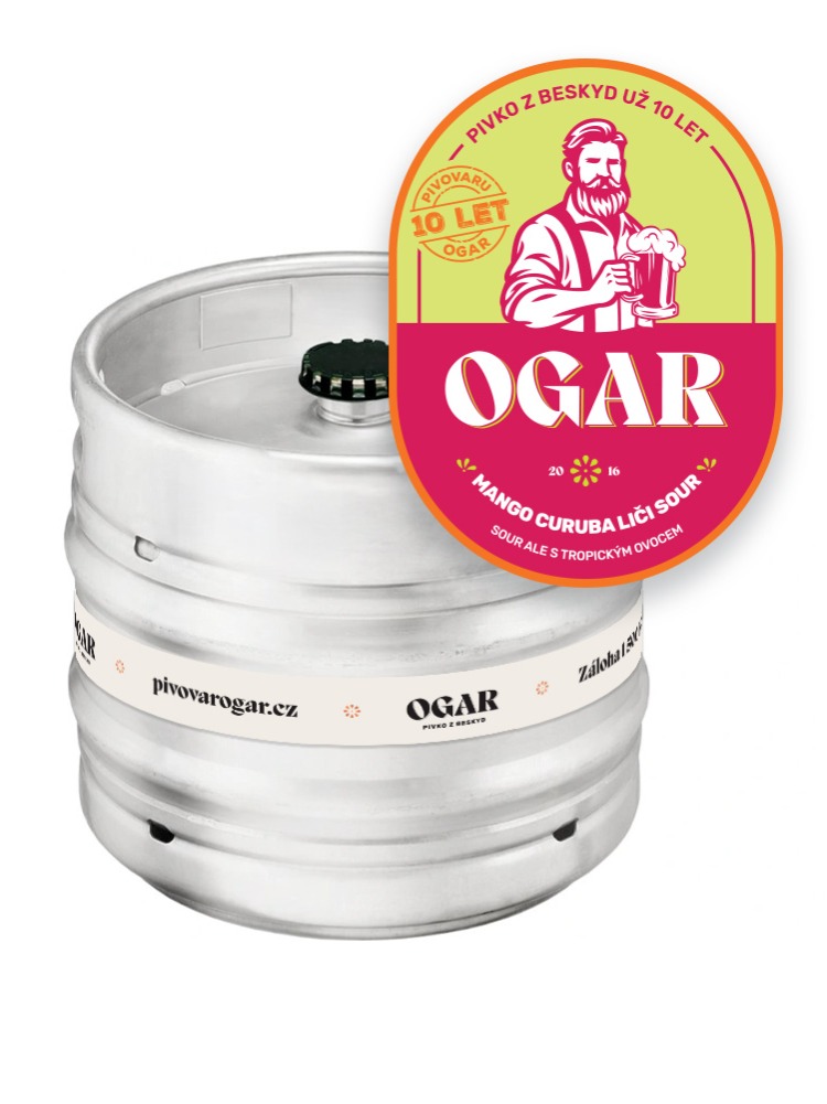 OGAR Mango Curuba Liči Sour 7°