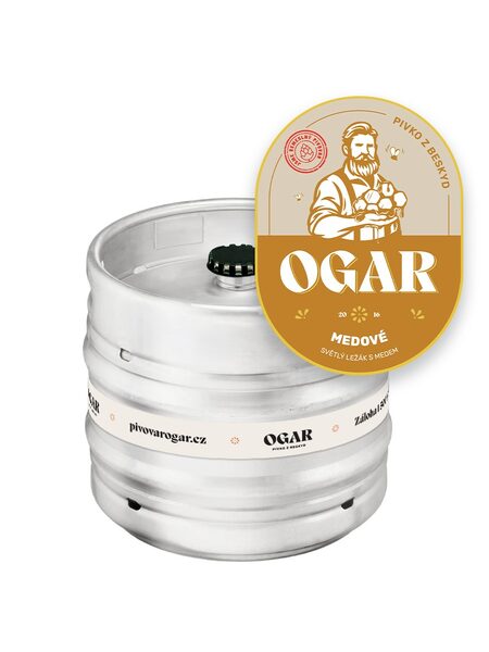 OGAR Medový speciál 15°, KEG30
