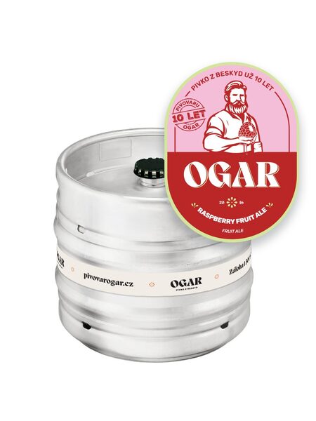 OGAR Raspberry Fruit Ale 9°, KEG30