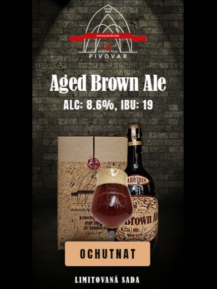 BARREL AGED BROWN ALE